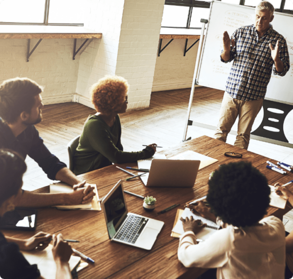 réunion de travail productive